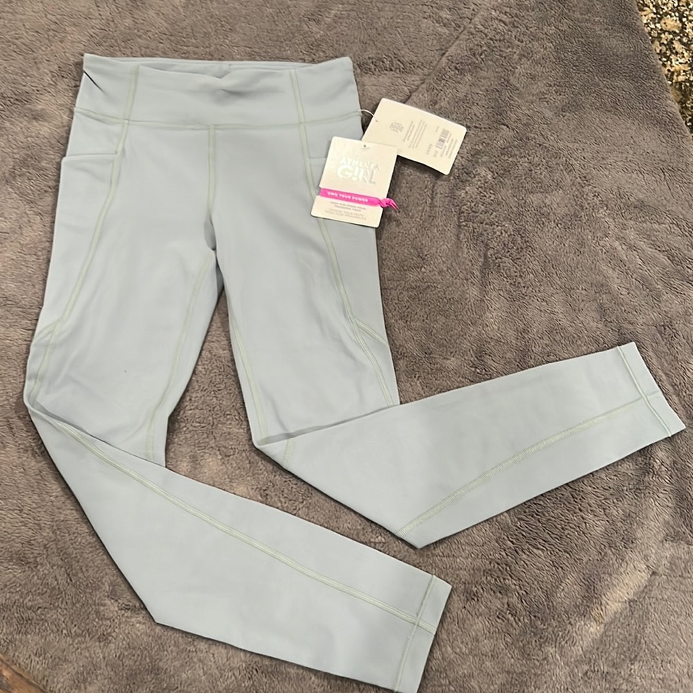Athleta Girl Brand New With Tags HIGH RISE STASH YOUR TREASURES TIGHT size L/12